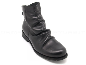 Felmini stivaletto nero con zip donna nero