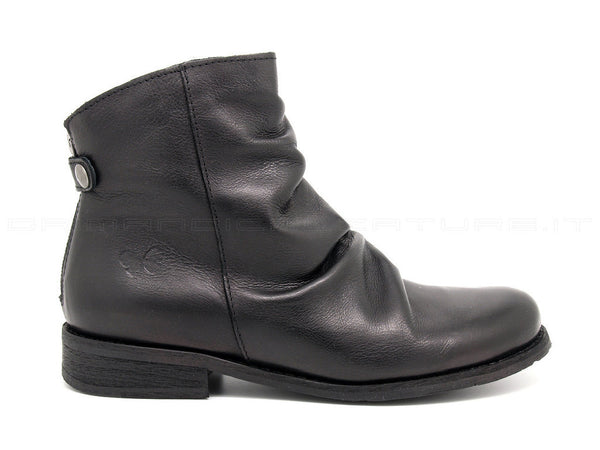 Felmini stivaletto nero con zip donna nero