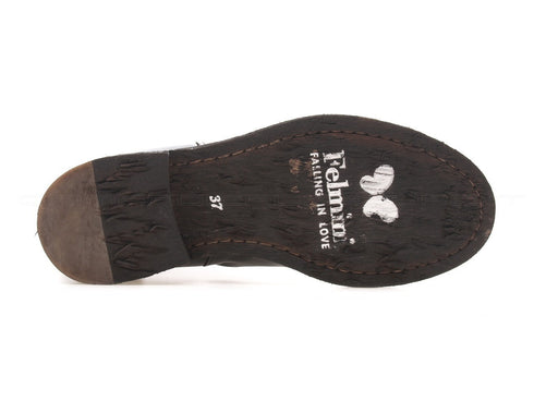 Felmini stivaletti con cerniera posteriore donna testa_di_moro