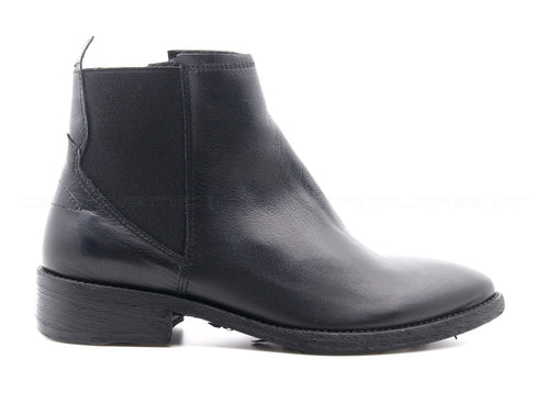 Felmini stivaletti bassi a punta donna nero