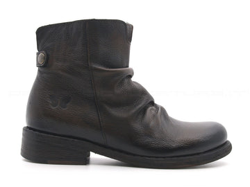 Felmini stivaletti con zip laterale donna grigio