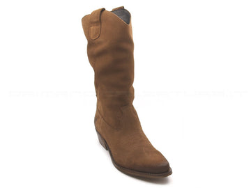 Felmini stivali texani donna marrone