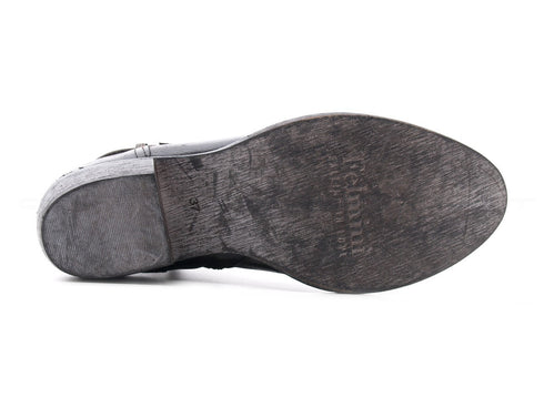 Felmini stivaletti texani bassi donna grigio