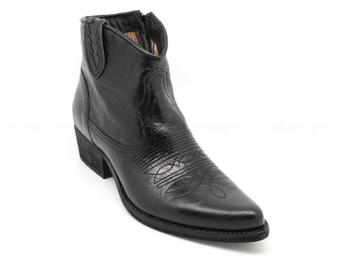 Felmini stivaletti texani vega art donna nero