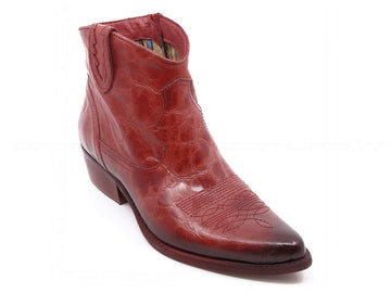 Felmini stivaletti texani vega donna rosso
