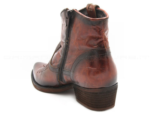 Felmini stivaletti texani vega art donna marrone