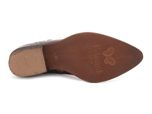 Felmini stivaletti texani vega art donna marrone