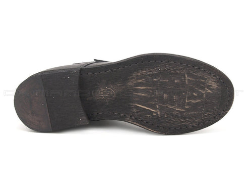 Felmini anfibi con borchie donna nero