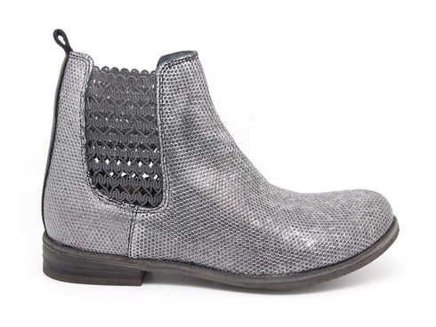 Felmini stivaletti beatles donna nero