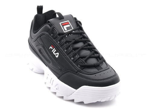 Fila disruptor sneakers kids/unisex donna nero