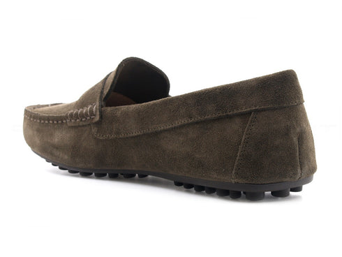 Frau uomo mocassini uomo marrone