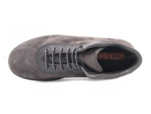 Frau uomo polacchini suede lab grigio uomo grigio