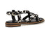 Frau animalier flat flip flops sandals in fabric