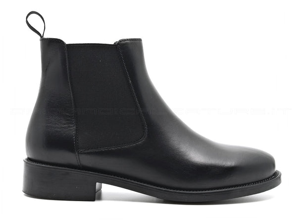 Frau stivaletto beatles pelle liscia donna nero