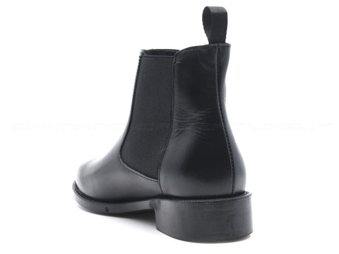 Frau stivaletto beatles pelle liscia donna nero