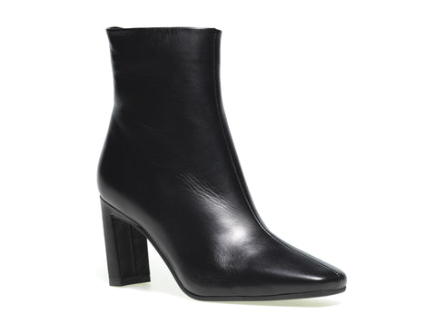 Frau elegant leather high heel ankle boots