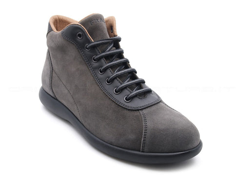 Frau uomo polacchini classici uomo grigio