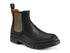 Frau uomo chelsea boots invernali nero