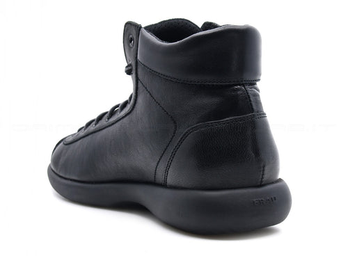 Frau uomo scarponcino pelle uomo nero