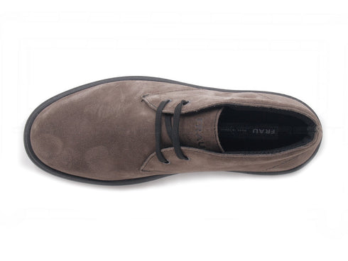 Frau uomo polacchino mid stringato uomo grigio