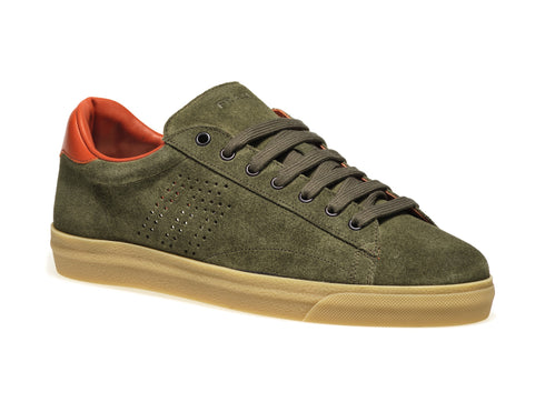 Frau men's suede lace-up sneakers