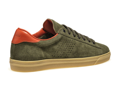 Frau men's suede lace-up sneakers