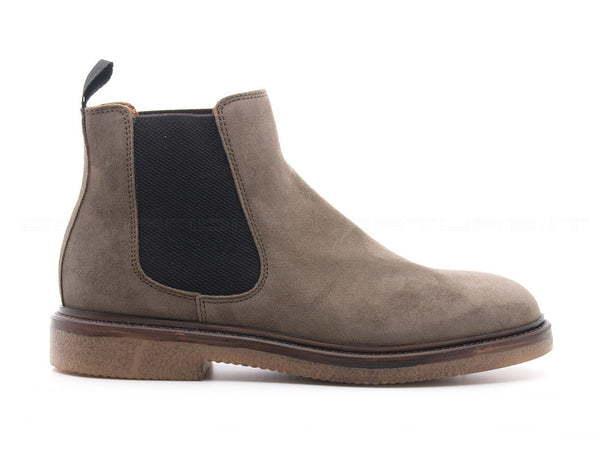 Frau uomo chelsea boots invernali uomo beige