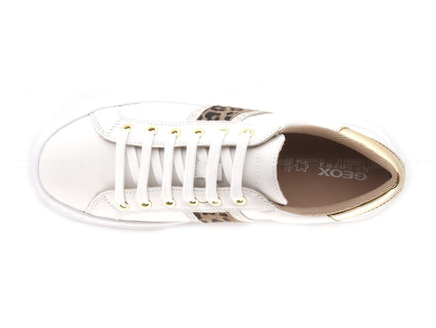 Geox donna pontoise sneakers donna bianco