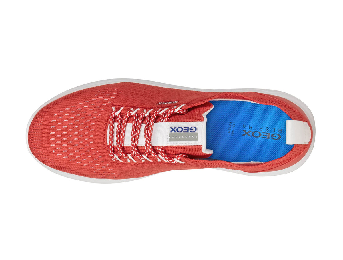 Geox women shoes summer sneakers spherica red Grimandi footwear