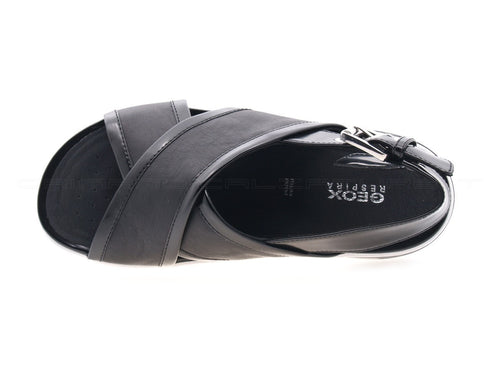 Geox donna ottaya sandali 2 fasce donna nero