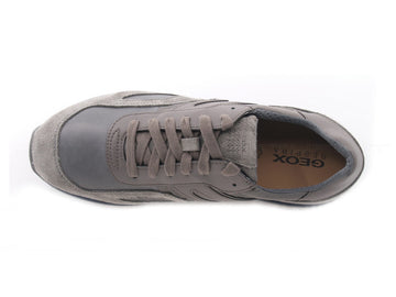 Geox uomo vincit sneakers lacci uomo tortora