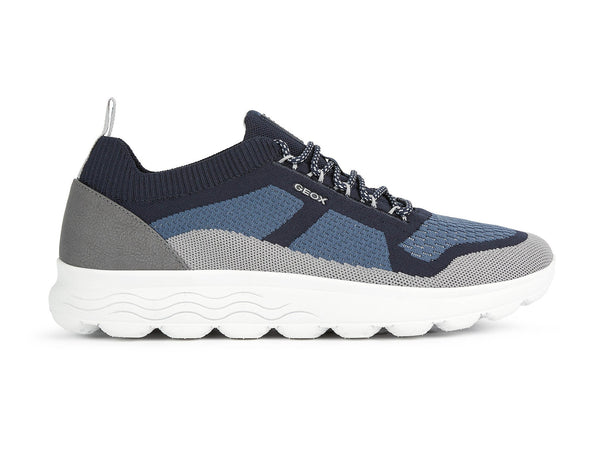 Geox uomo Spherica scarpe estive traspiranti blu grigio U15BYA-C0661