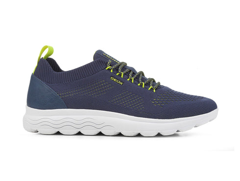 Geox uomo Spherica scarpa estiva traspirante U15BYA-C4R3N blu