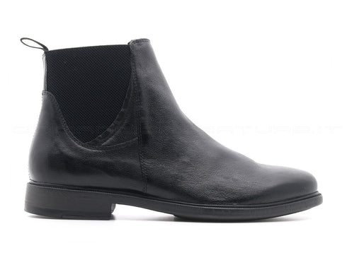 Geox uomo stivaletti terence chelsea uomo nero