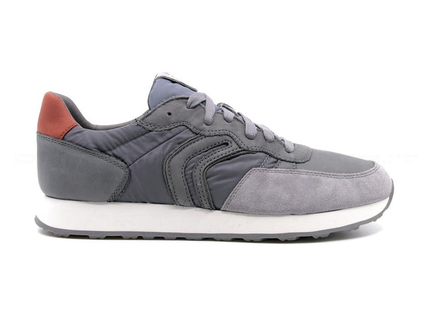 Geox uomo vincit sneakers grigie uomo grigio