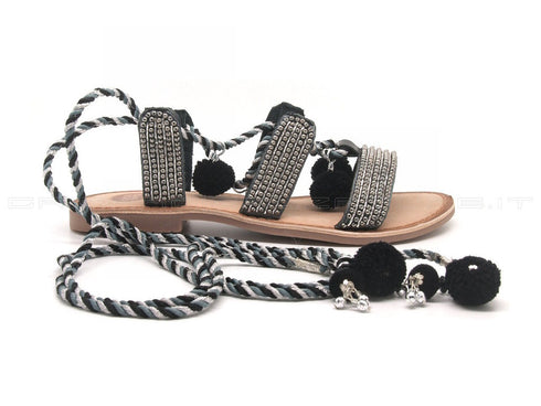 Gioseppo sandali alla schiava donna nero