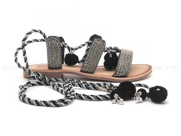 Gioseppo sandali alla schiava donna nero