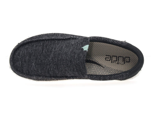 Hey dude mikka sox slip on uomo uomo nero