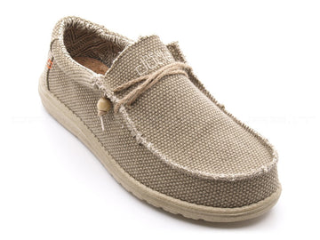 Hey dude wally braided uomo uomo beige