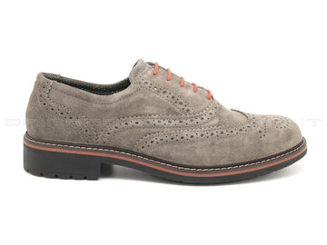 Igi & co stringate camoscio uomo grigio