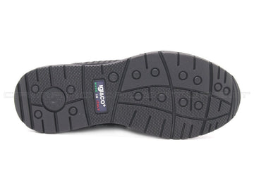 Igi&co scarpe 2 zip con memory foam donna nero