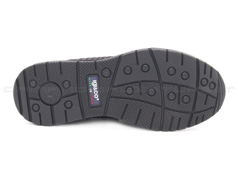 Igi&co scarpe 2 zip con memory foam donna nero