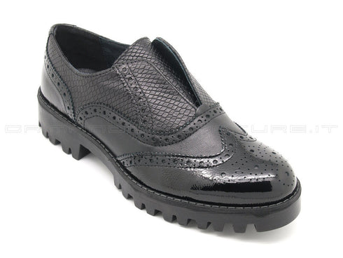 Igi&co francesine senza stringhe donna nero