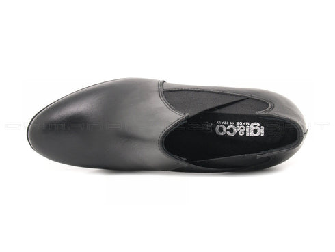 Igi&co scarpe accollate con elastici donna nero