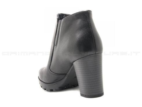 Igi&co tronchetti con zip esterna donna nero