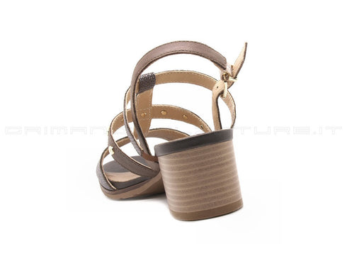 Igi&co sandalo cinturini donna marrone