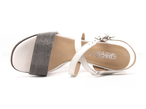 Igi&co sandali cinturini donna bianco