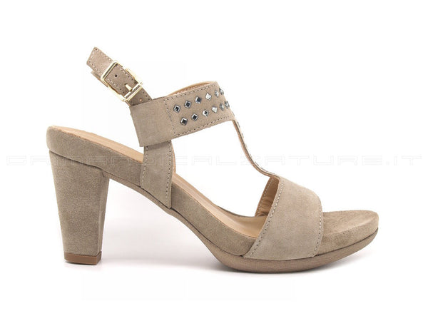 Igi&co sandali tacco donna tortora