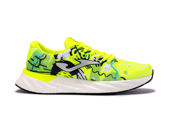 Joma Uomo Scarpe Running Viper leggere in tessuto VTS verde fluo RVIPES2311