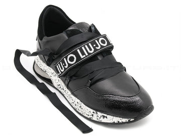 Liu jo sneakers con strappo karlie 03 donna nero